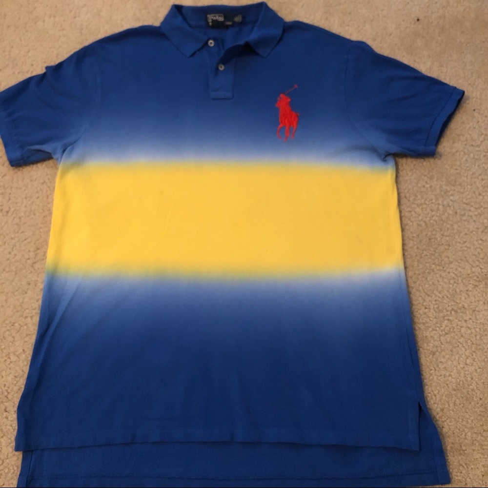 Polo by Ralph Lauren tie dye polo shirt